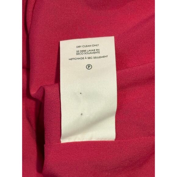 CAbi Tweed Ballroom Blazer Jacket 6466 Women's Medium Pink Full Zip Barbiecore - Picture 11 of 11